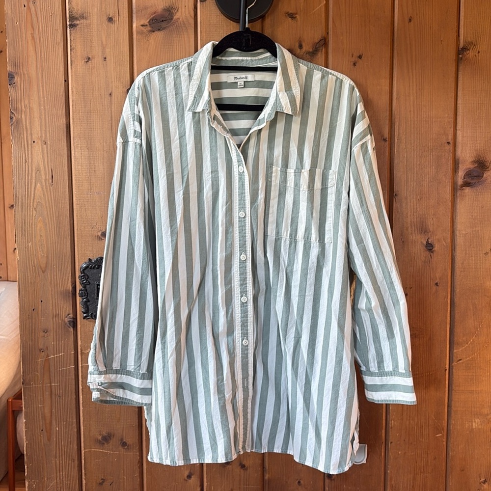 Madewell Striped Button Down